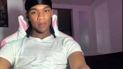 Solo Black Gay Masturbation Jerk Off - drtuber.com